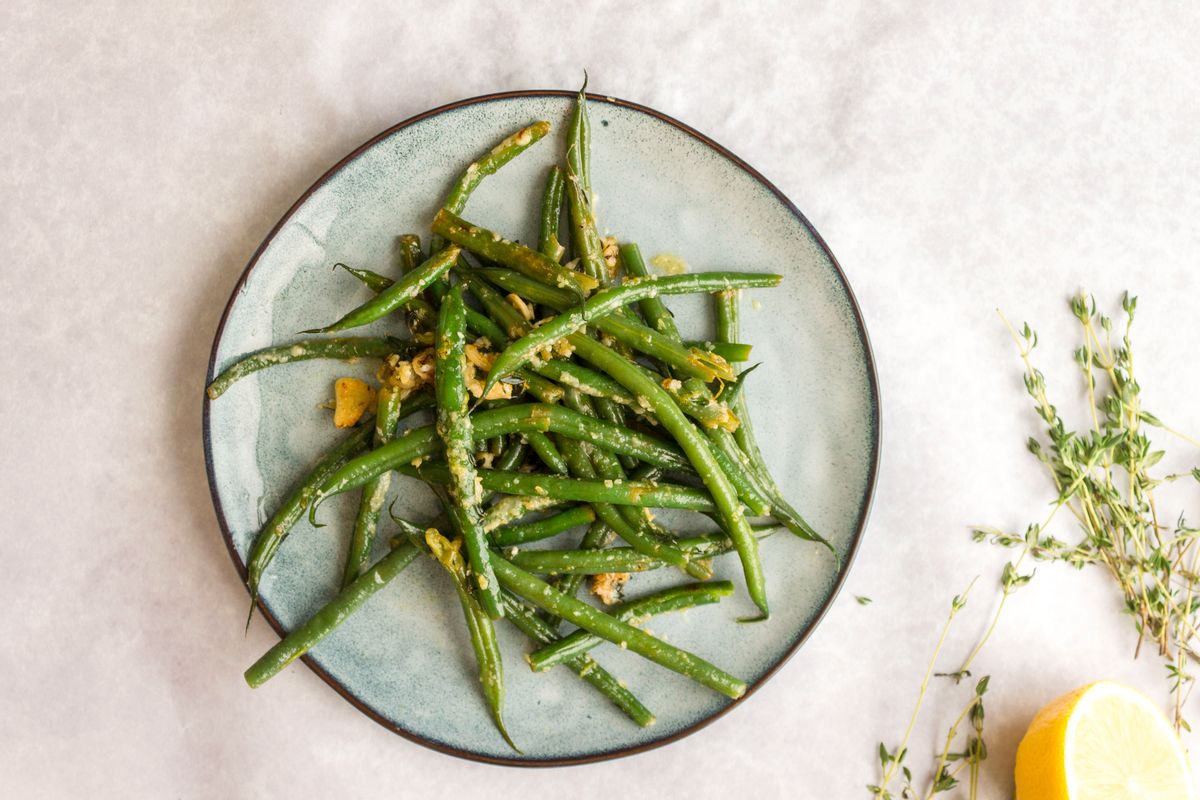 Keto Zesty Green Beans with Parmesan