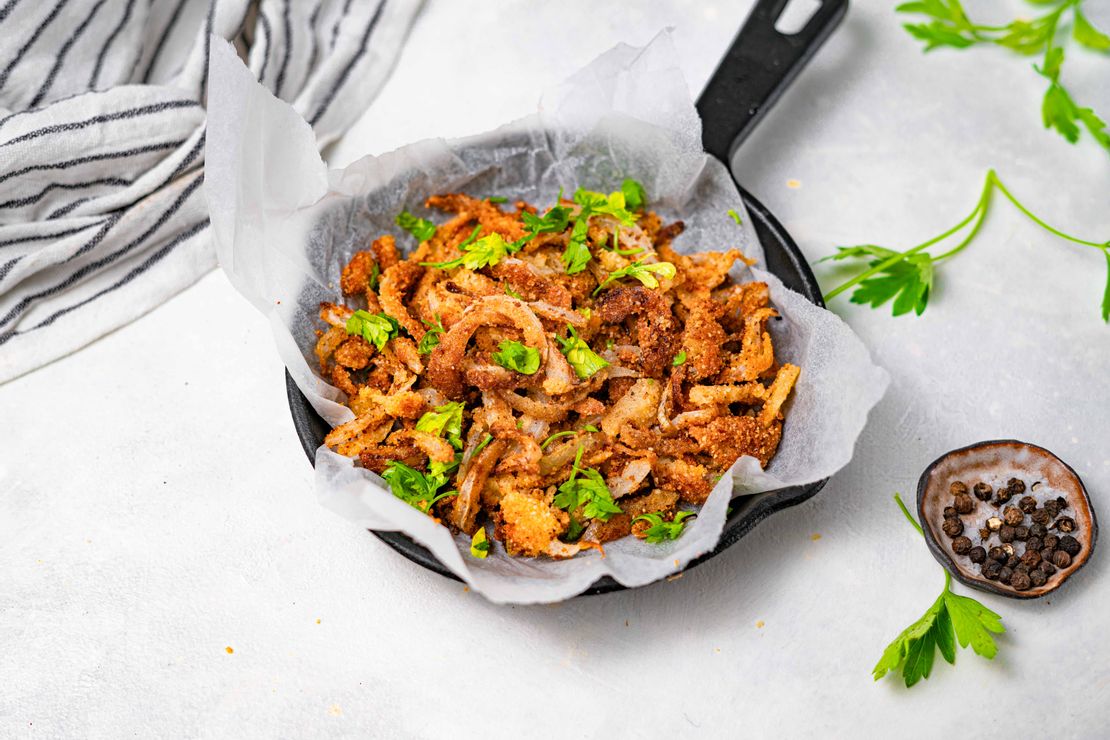 Keto Fried Onions - Bobbi's Kozy Kitchen