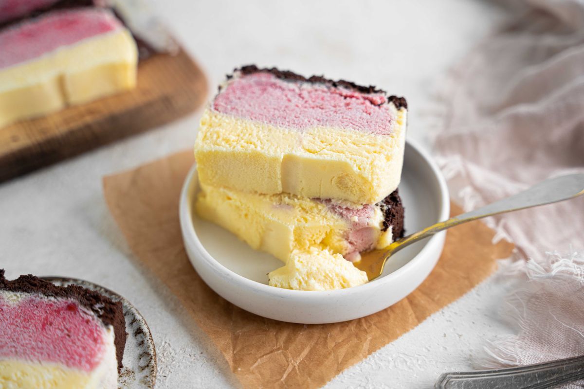 Keto Neapolitan Ice Cream 