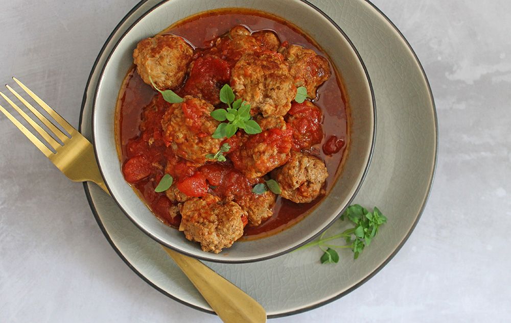 Keto Spicy Crockpot Meatballs