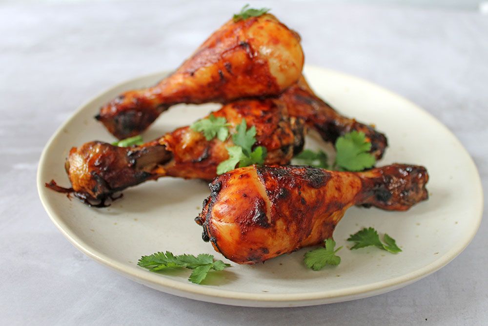 Keto Spicy Chicken Drumsticks