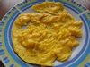 Scrambled Egg Made From Frozen Mixture