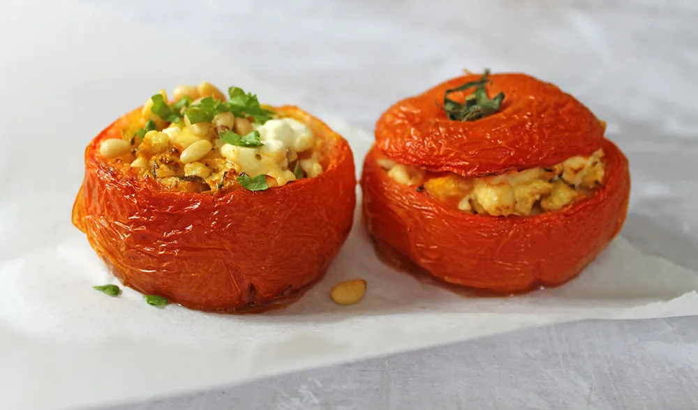 Keto Stuffed Tomatoes