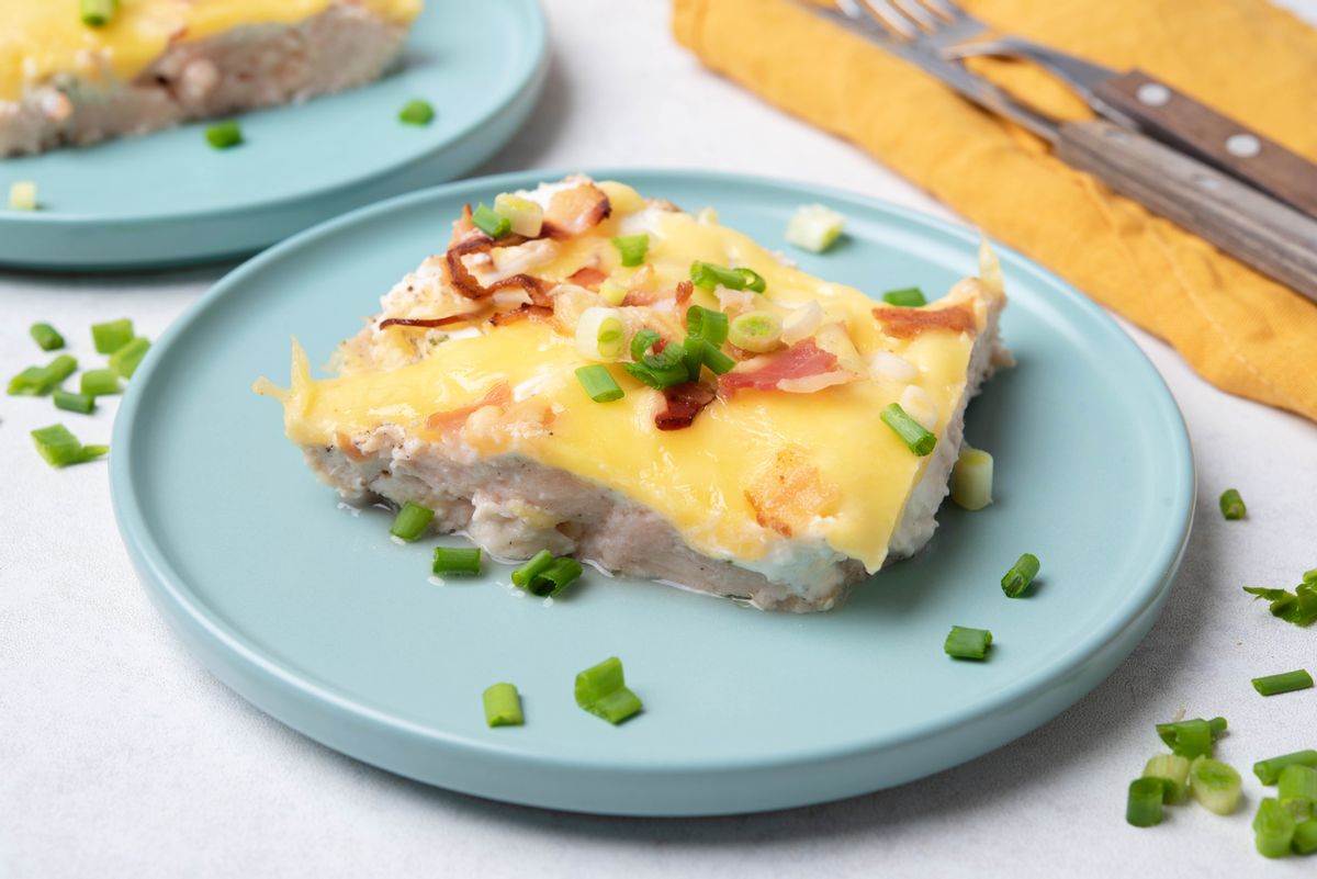 Ultimate Keto Cheesy Bacon Chive Chicken