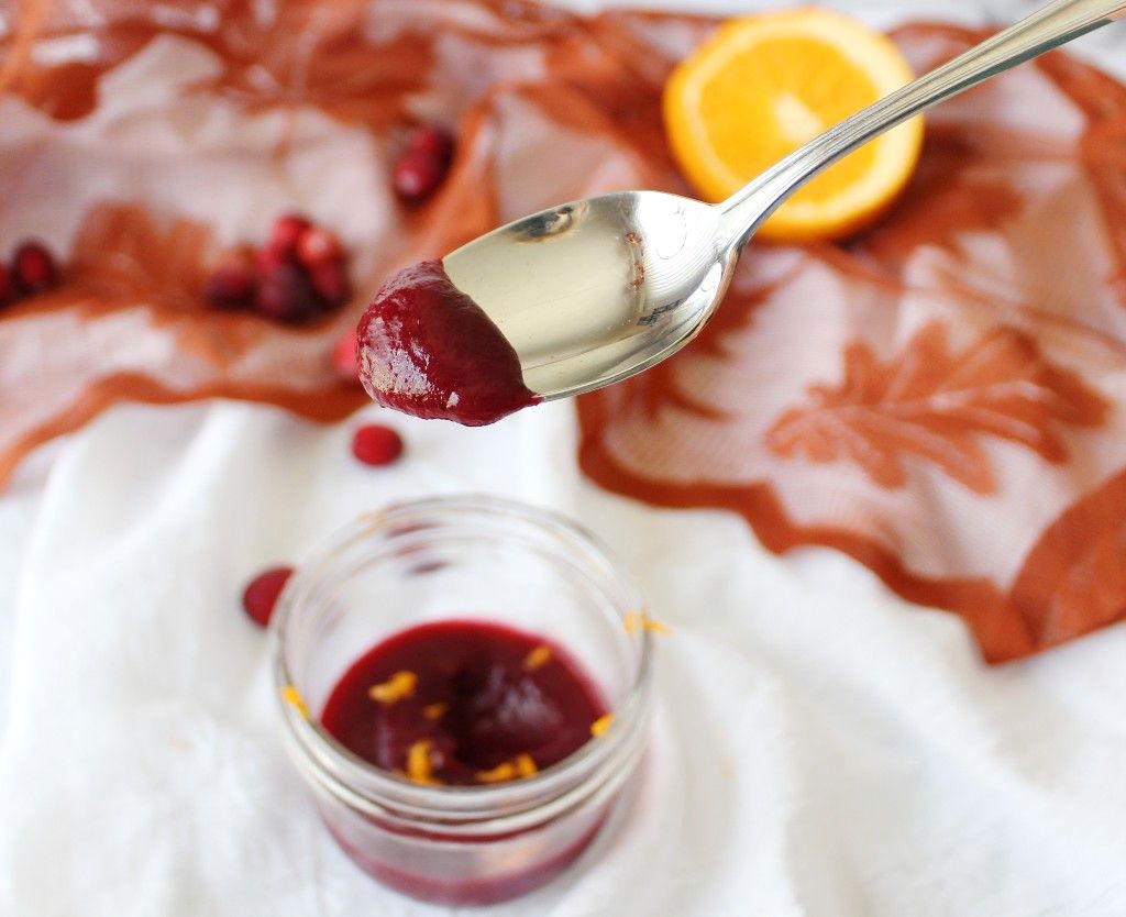 Keto Thanksgiving Cranberry Sauce