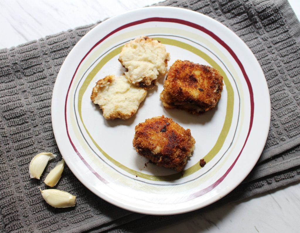 Low Carb Garlic Croquettes