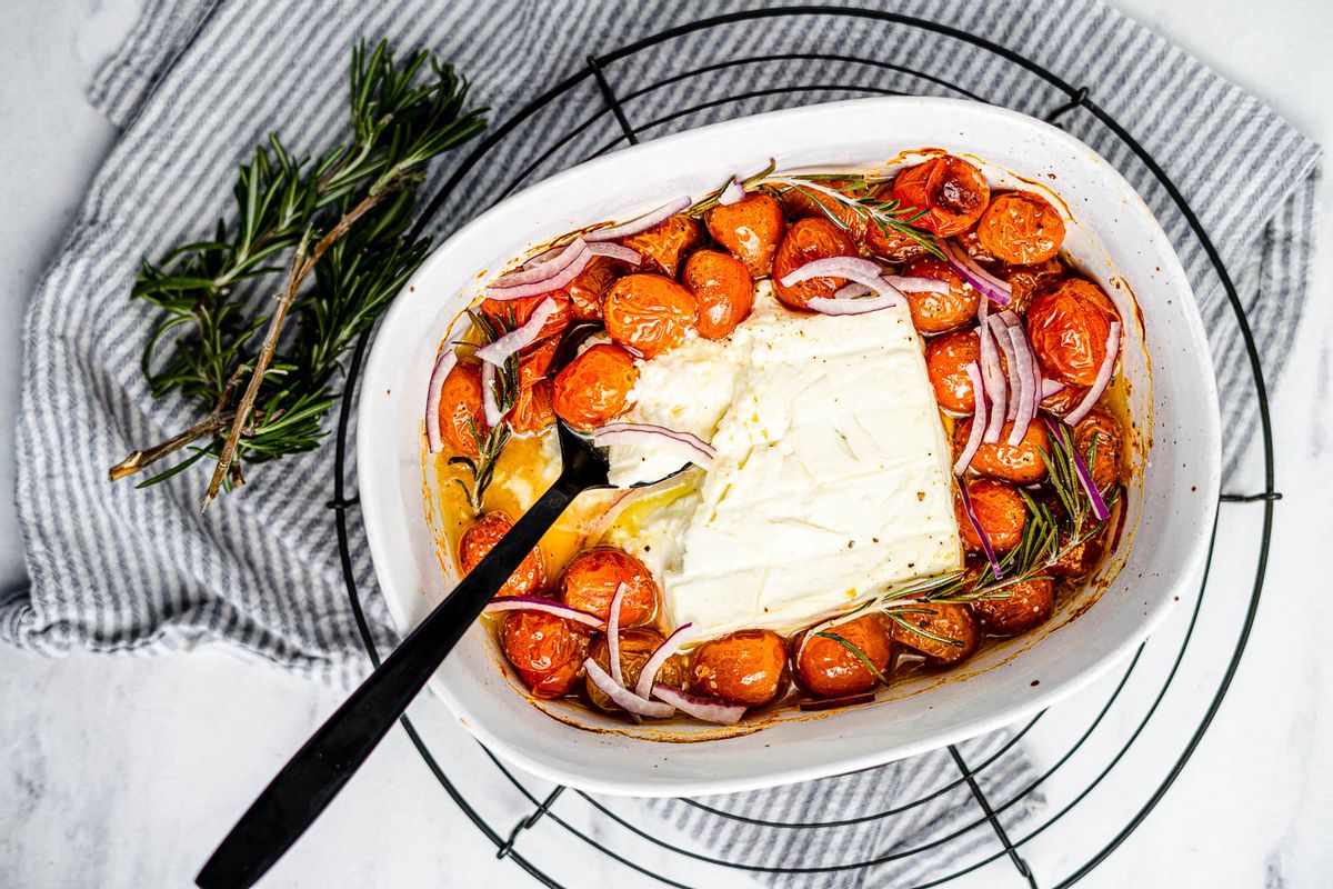 Keto Baked Feta