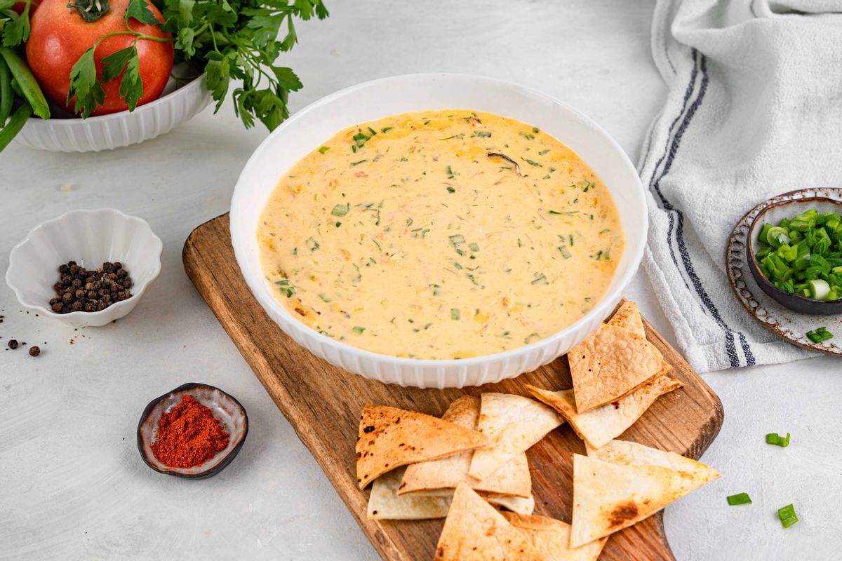 Keto Smoky Queso Dip