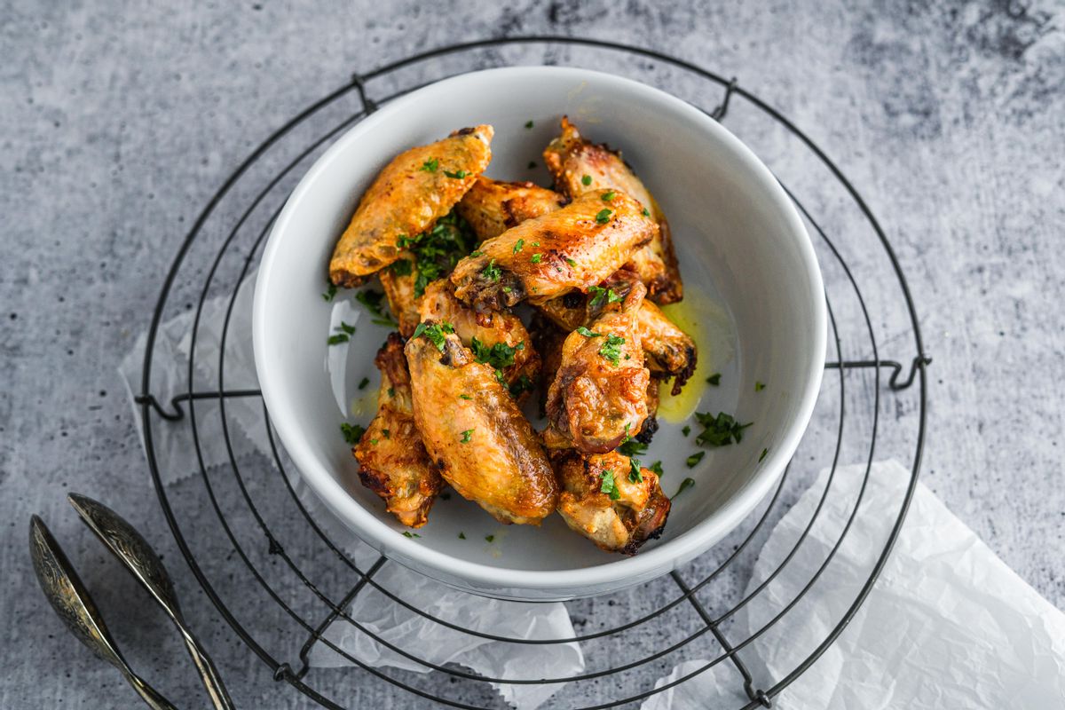 Delicious and Healthy Crispy Chicken Wings Recipe