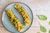 Keto Curried Rice Stuffed Zucchini Boats (vegan)