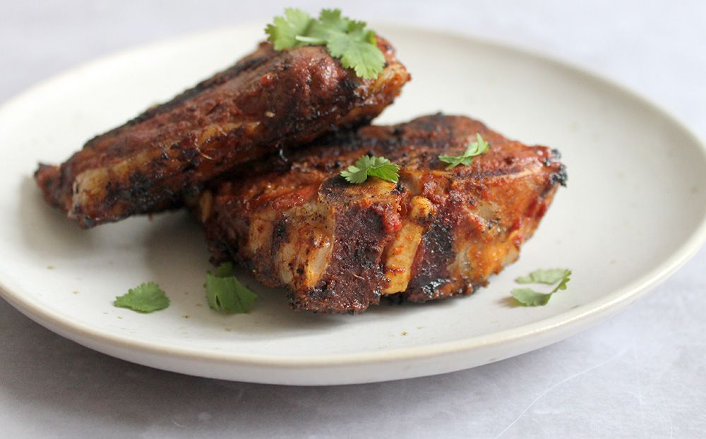 Keto Indian Spiced Lamb Chops