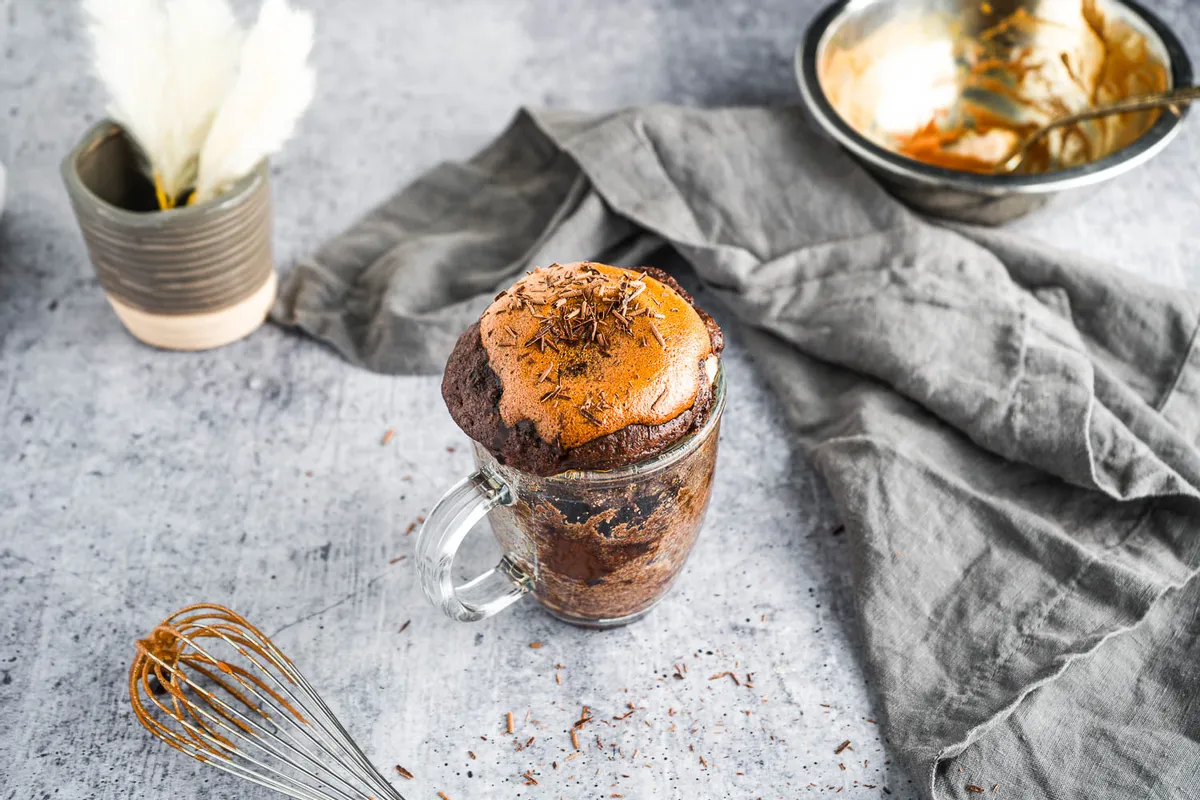 Low Carb Dalgona Mug Cake