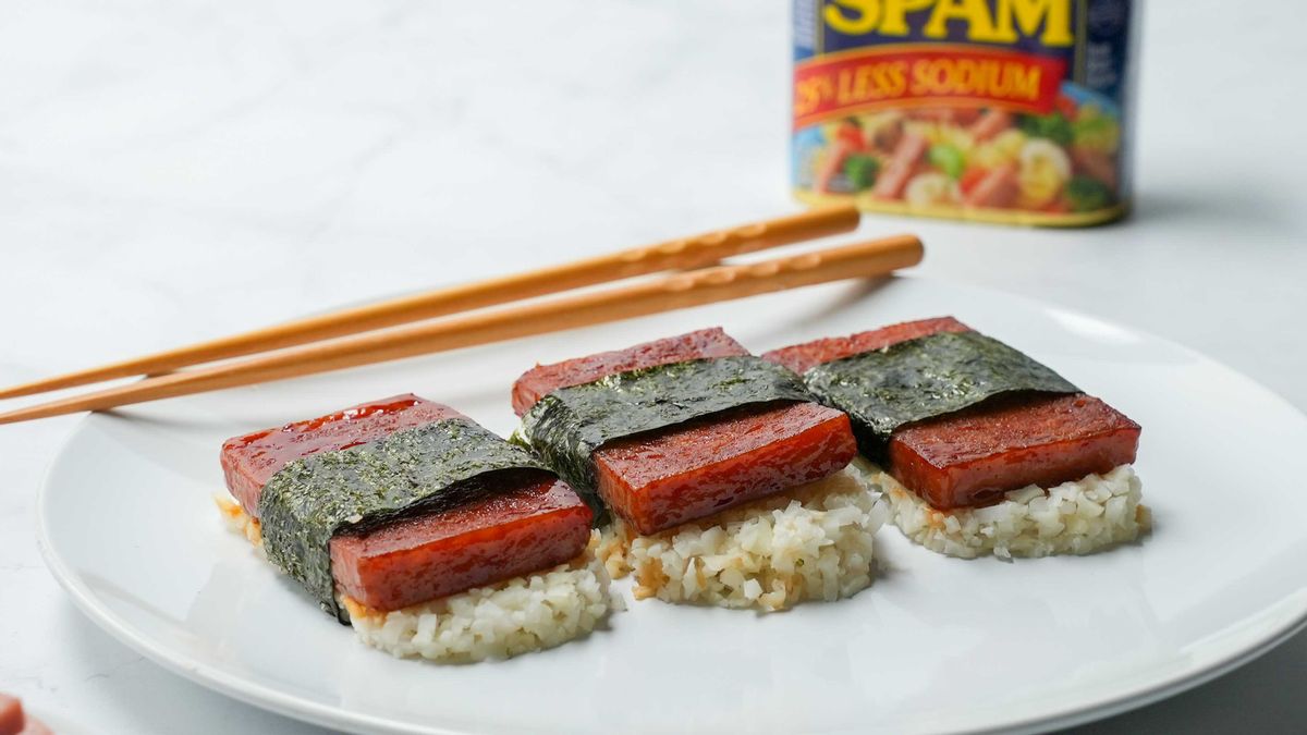 FRIED TERIYAKI SPAM MUSUBI Easy Recipe 