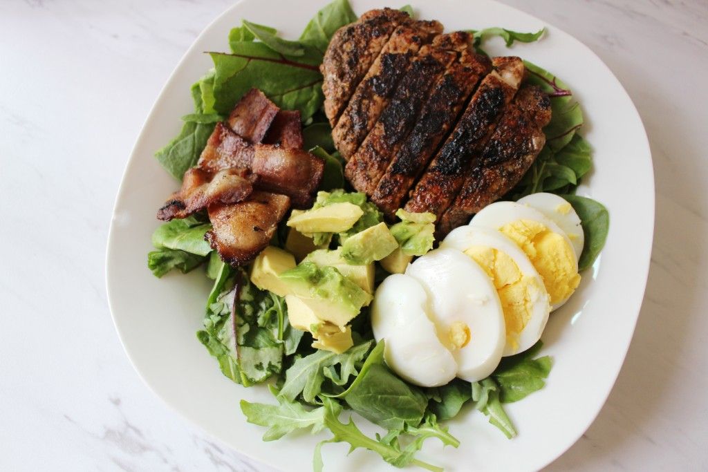 Keto Steak Cobb Salad