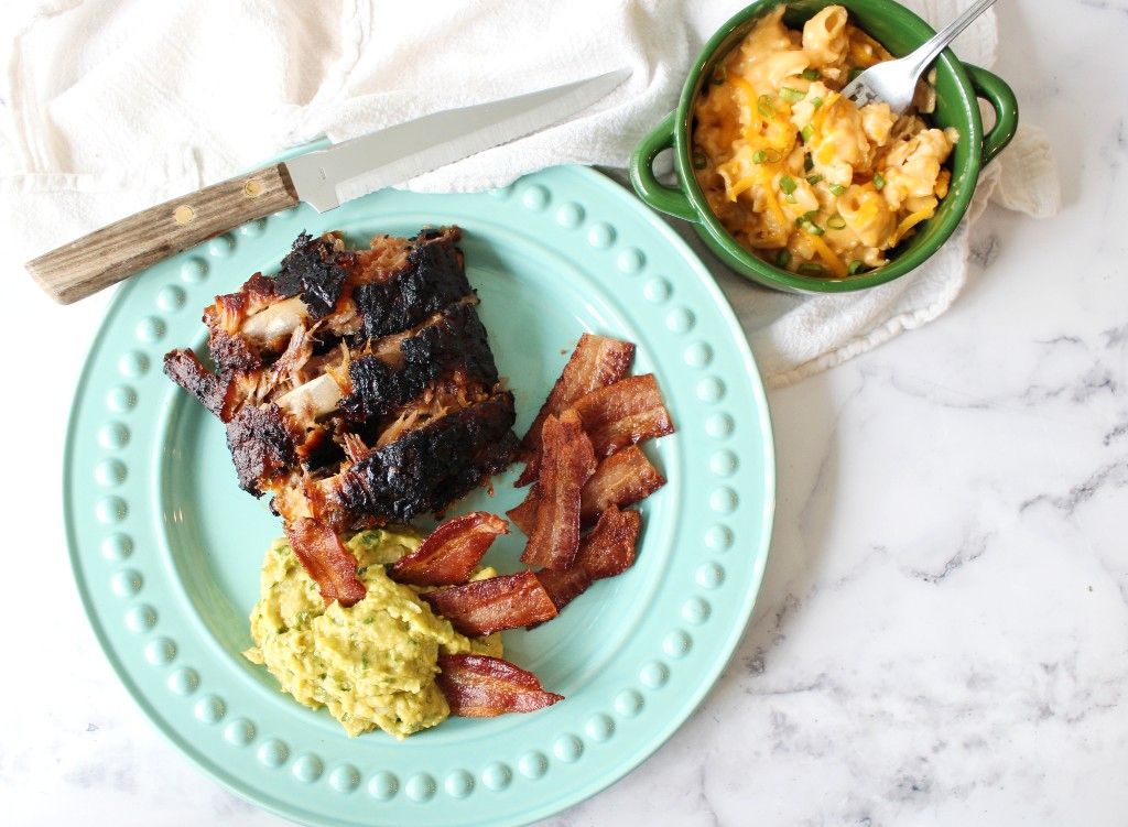 Low Carb OMAD Rib Platter