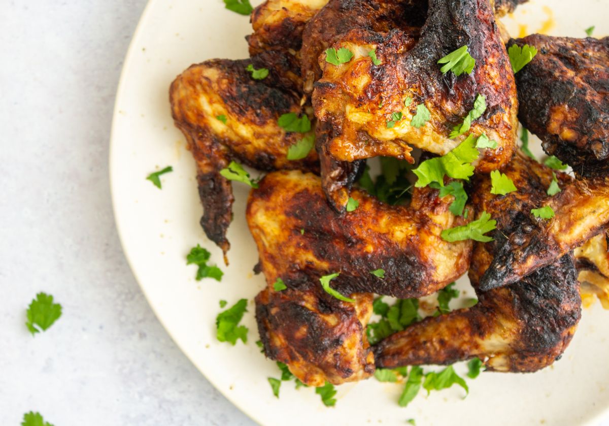 Keto Air Fryer Sweet and Smoky Coffee Wings