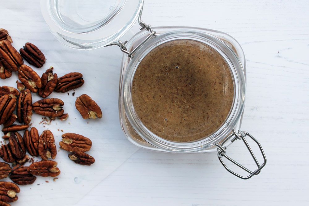 Keto Sweet And Salty Pecan Butter