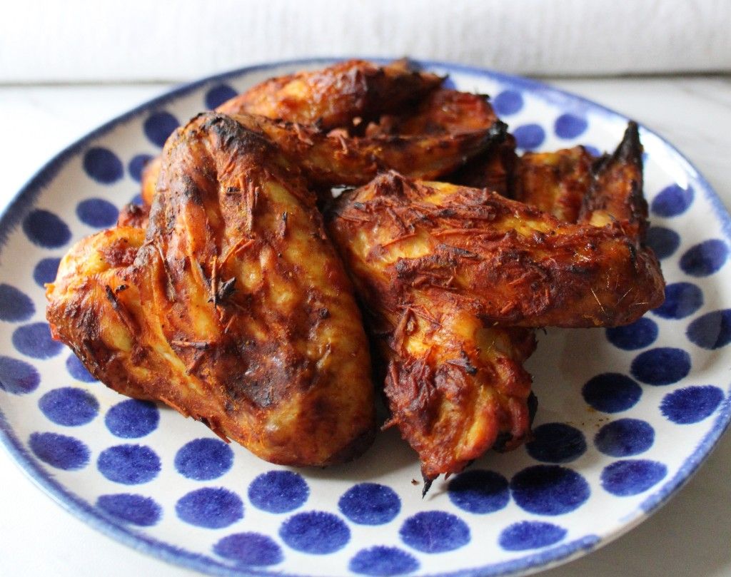 Keto Harissa Chicken Wings