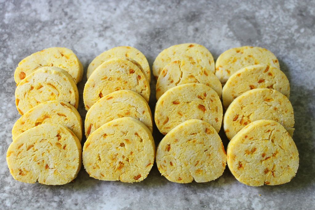 Keto Candied Orange Cream Cheese Cookies