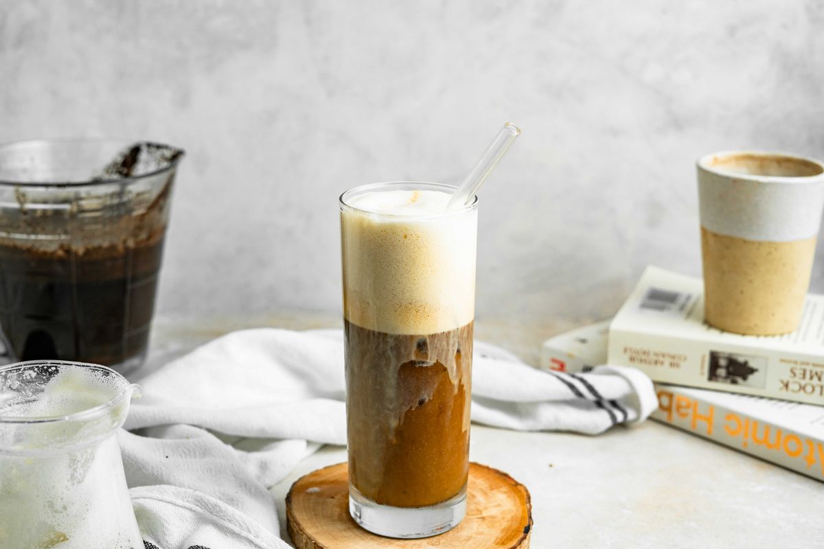 Keto Sweet Vanilla Cream Cold Brew Coffee