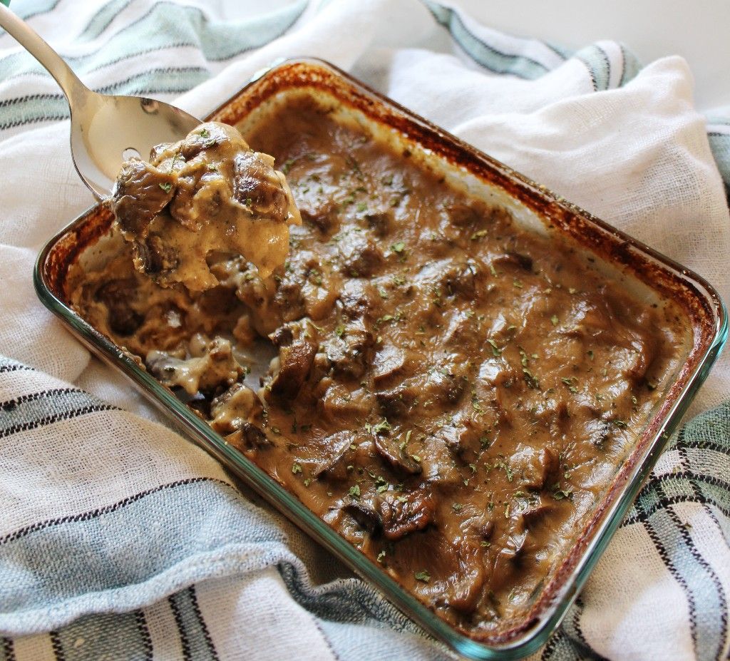 Parmesan Mushroom Casserole