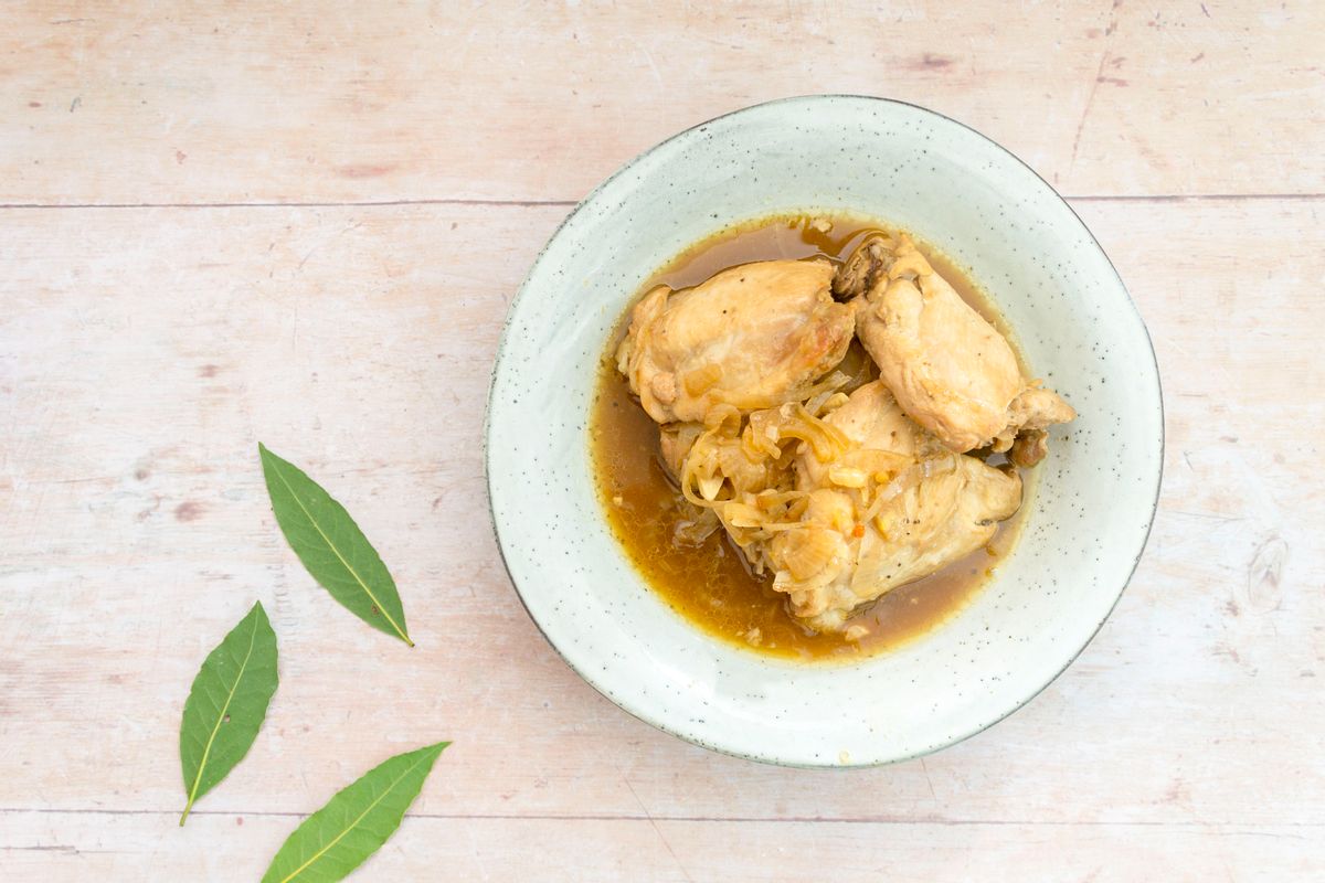 Keto Crockpot Adobo Style Chicken