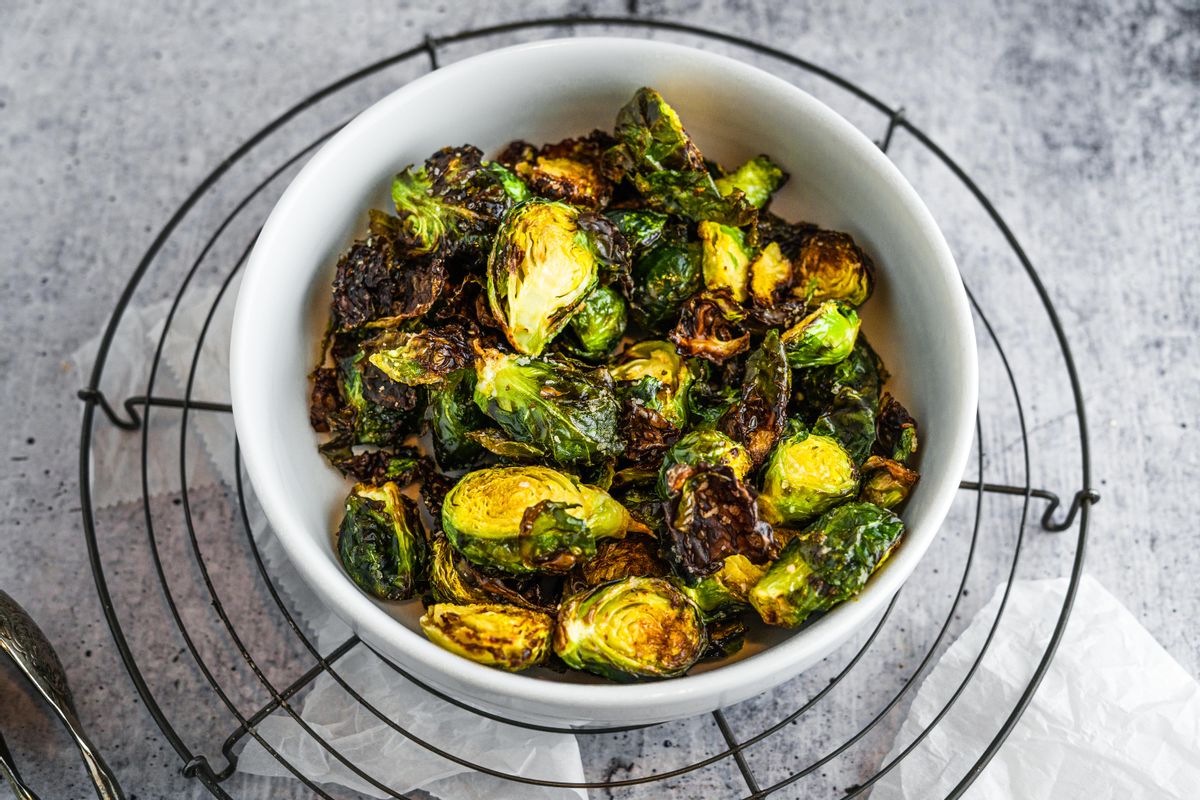 Best Keto Crispy Air Fryer Brussels Sprouts