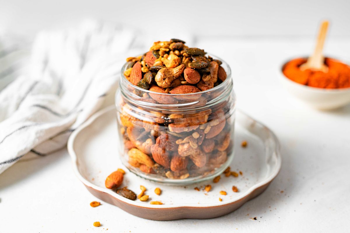 Keto Spicy Trail Mix