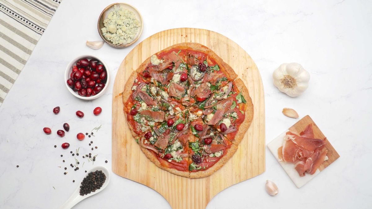 Low Carb Holiday Pizza
