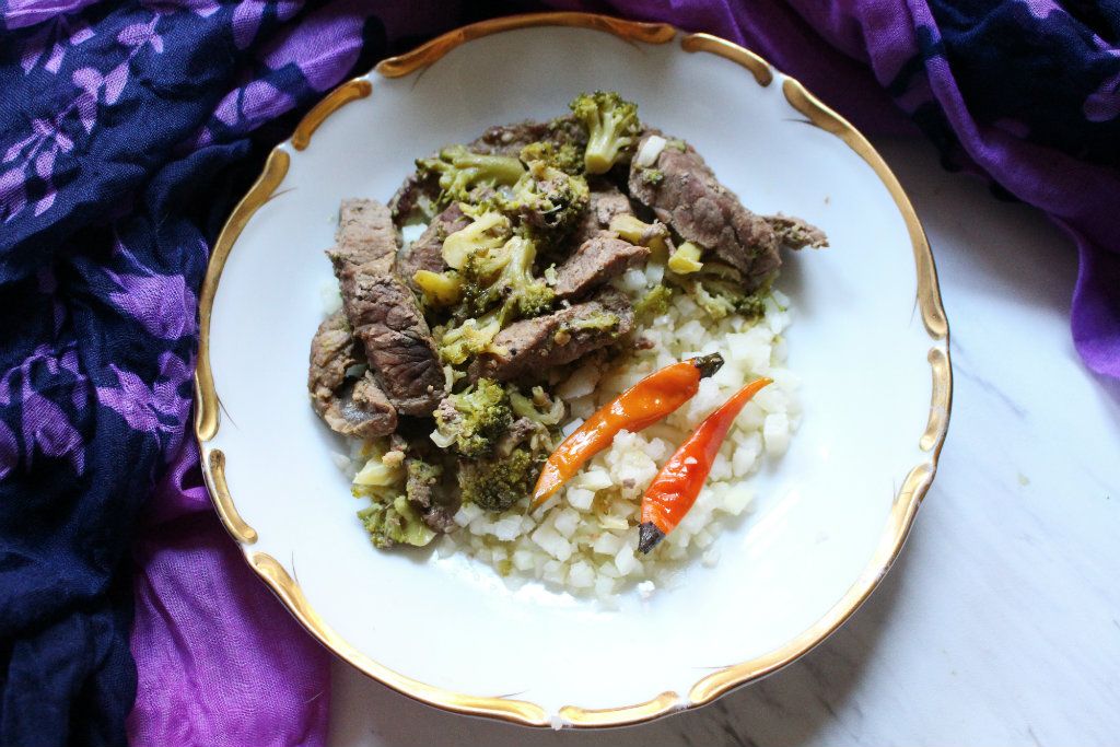 Low Carb Crock Pot Szechuan Beef