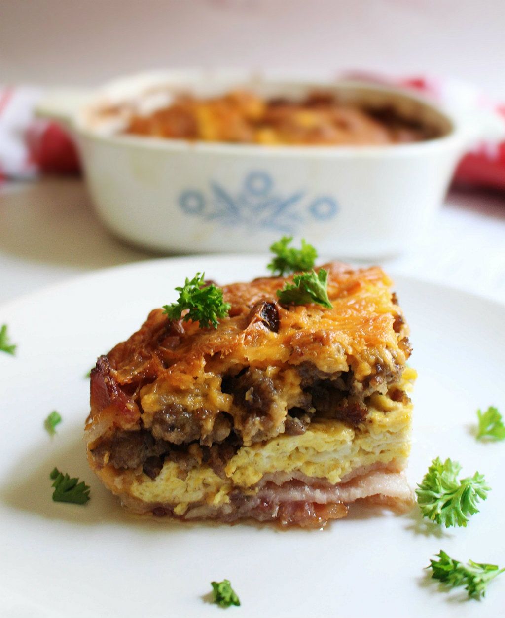 Keto Breakfast Lasagna