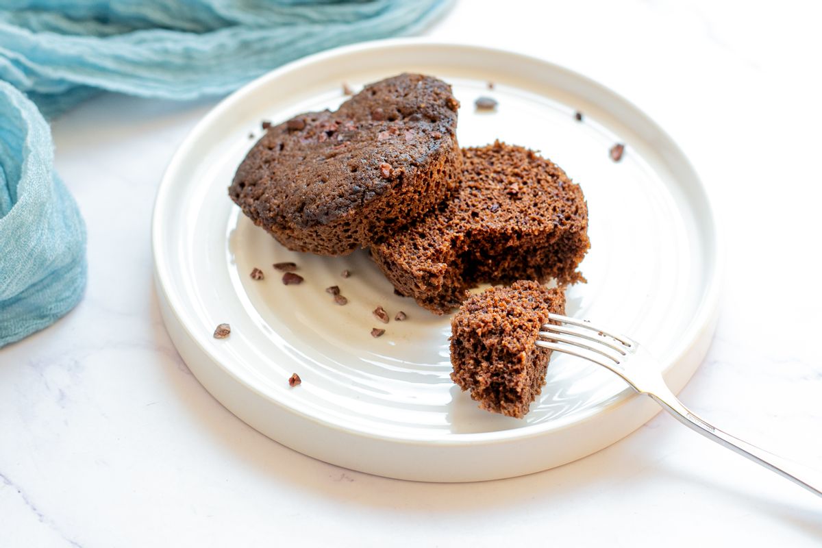 90-Second Chocolate Orange Sweet Keto Mug Bread Cake