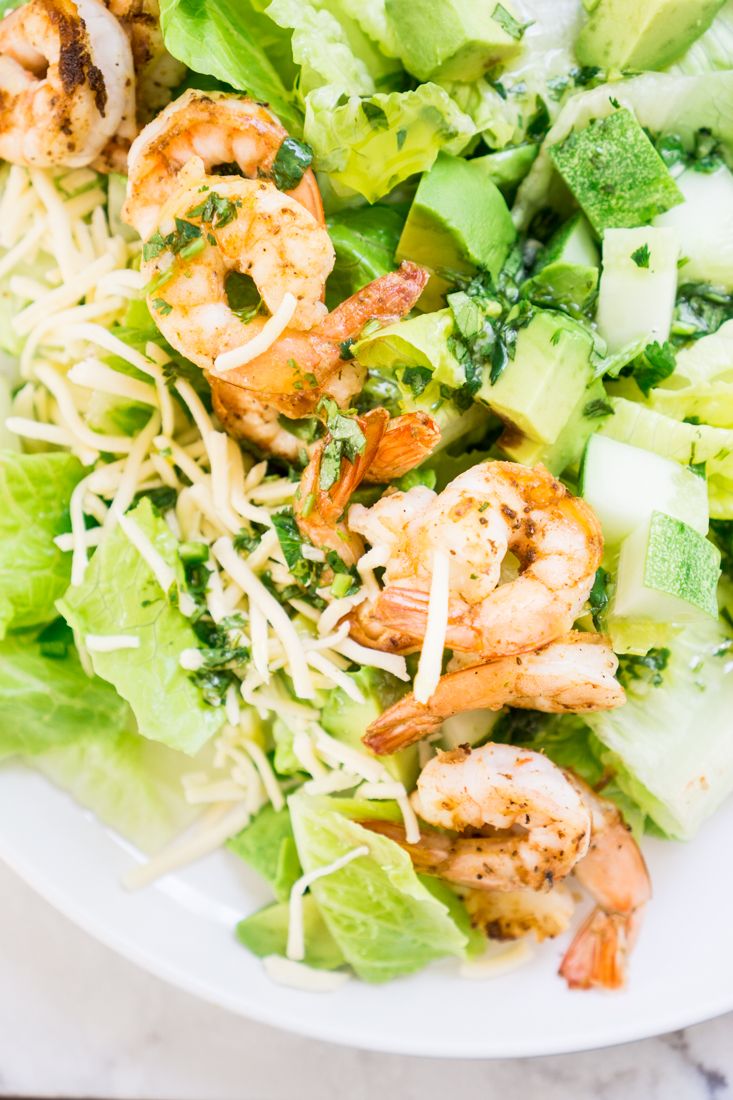 Low Carb Baja Shrimp Salad