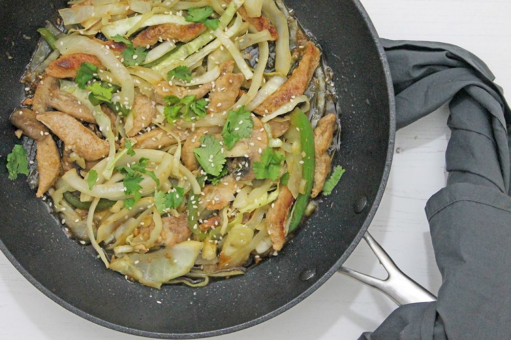 Low Carb Pork And Vegetable Stir Fry