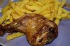 Chicken, Leg (drumstick And Thigh) Without Skin