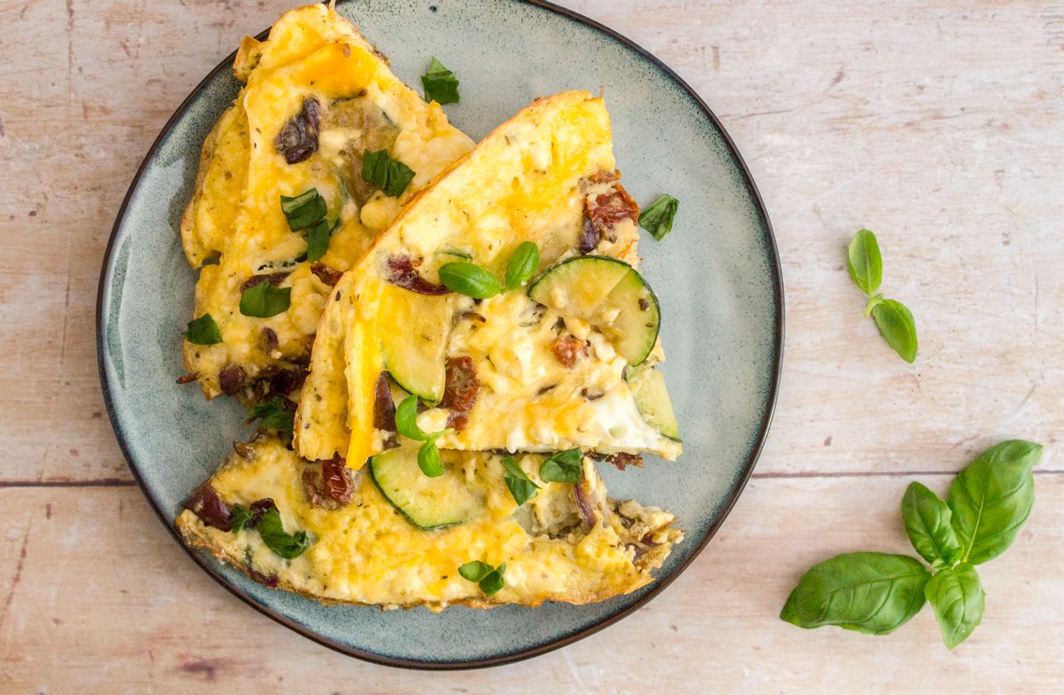 Keto Greek Style Omelette