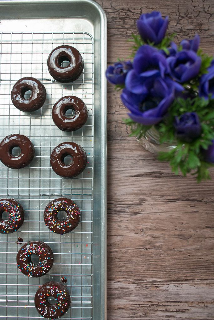 Keto Double Chocolate Doughnuts