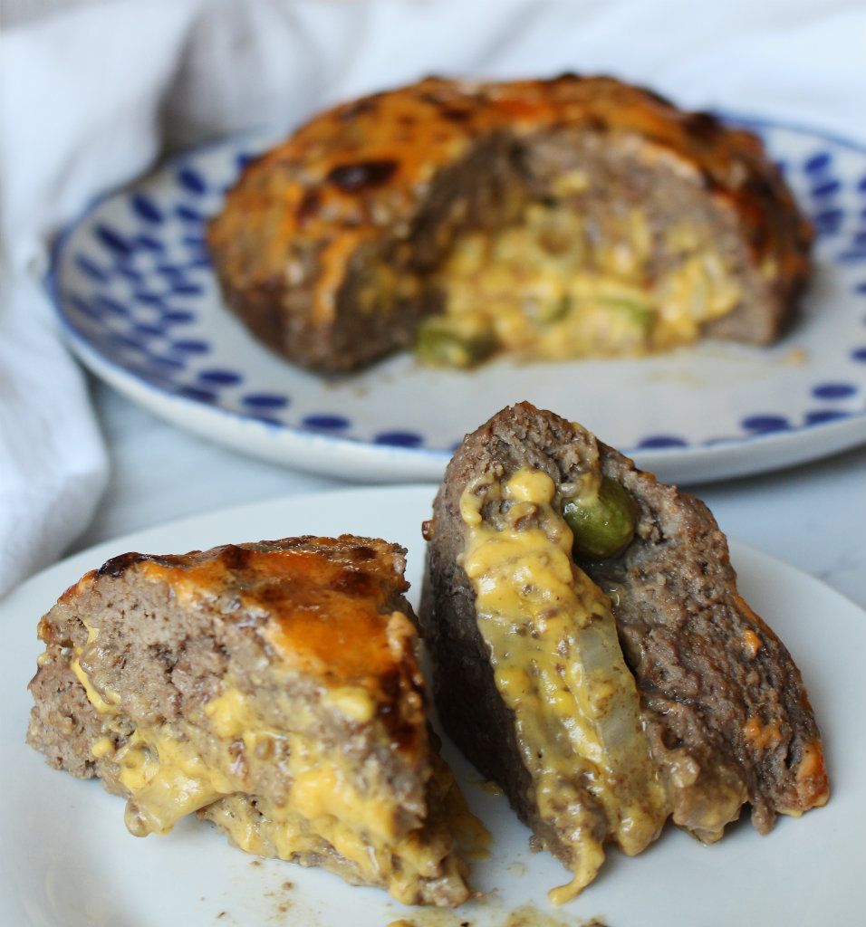 Keto Cheeseburger Meatloaf