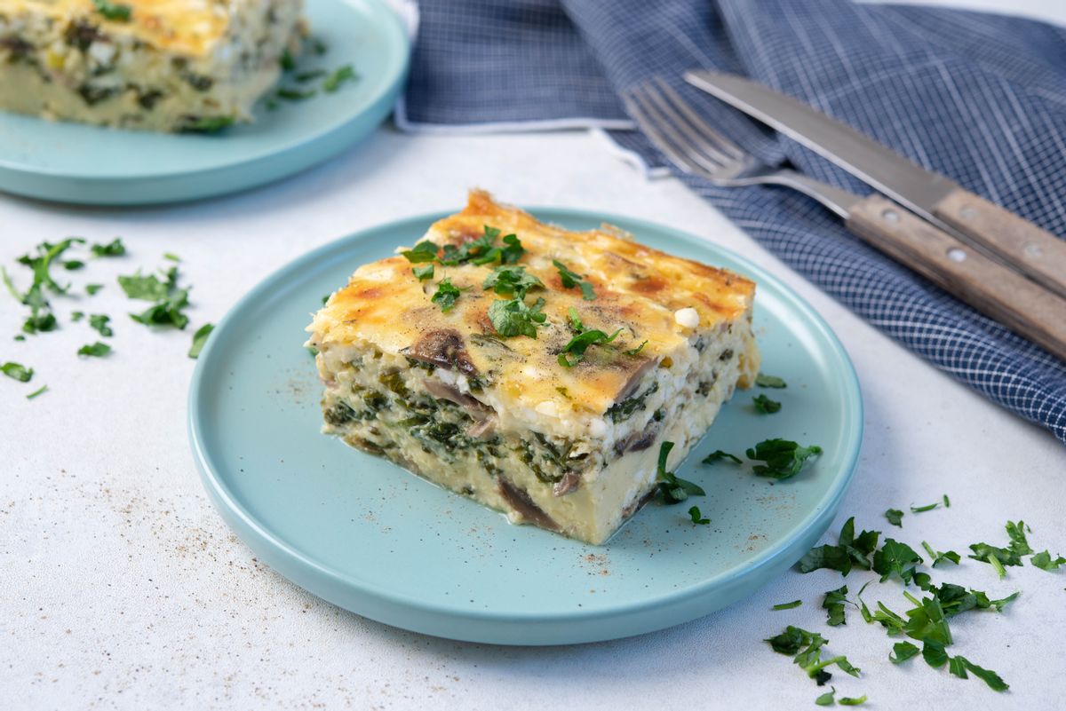 Cheesy Keto Brunch Casserole