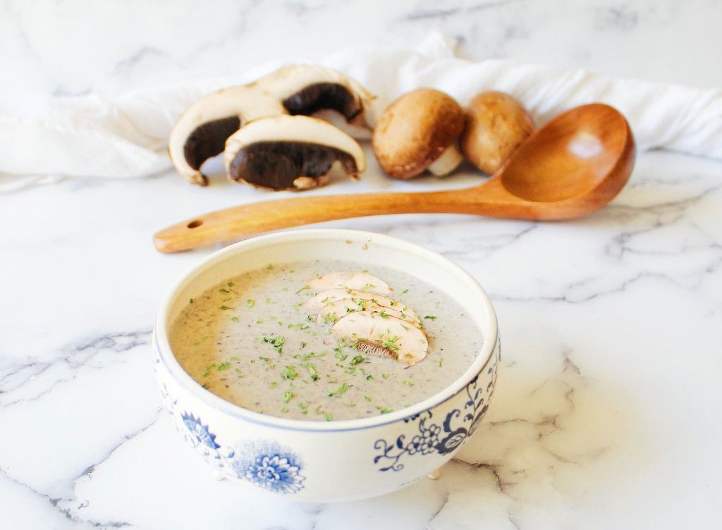 Keto Easy Cream of Mushroom Soup