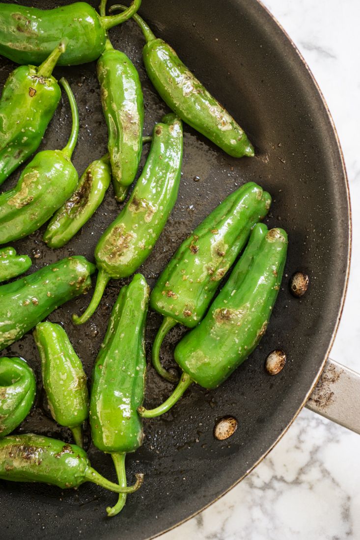 Keto Blistered Shishito Peppers