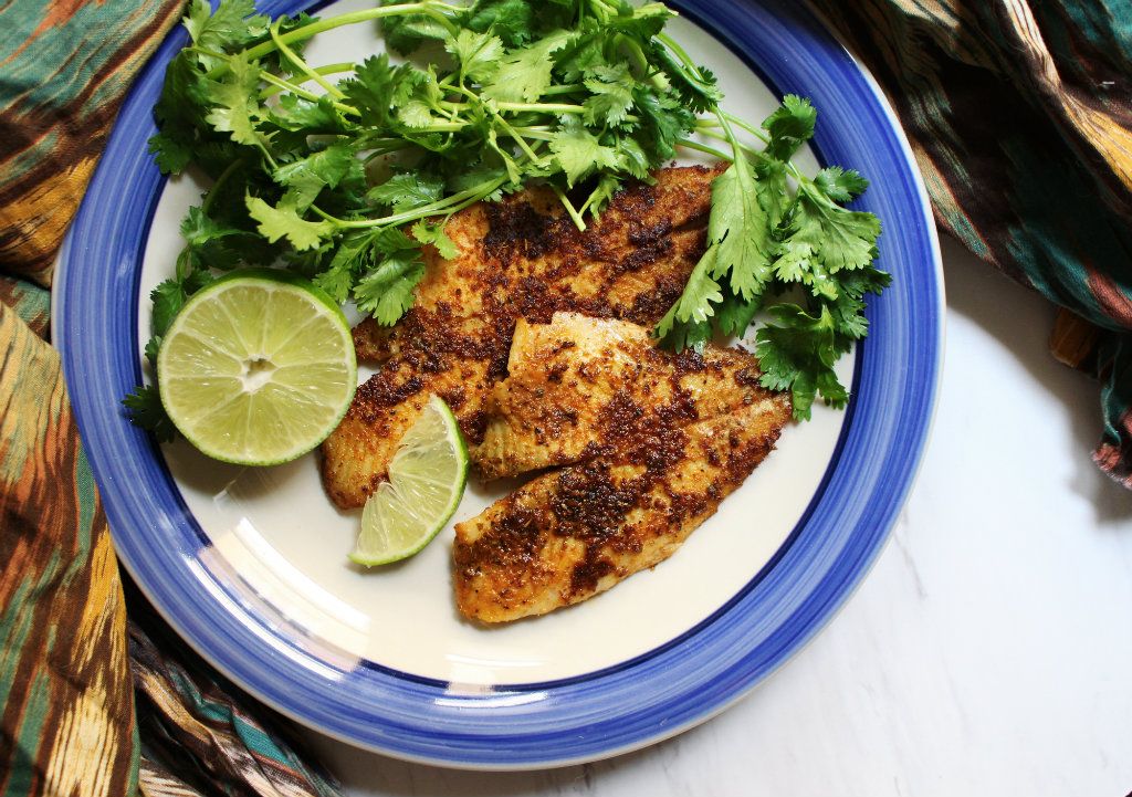 Keto Tex-Mex Flounder