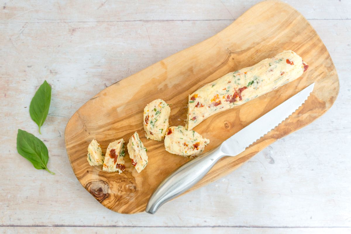 Keto Sundried Tomato, Basil And Parmesan Compound Butter