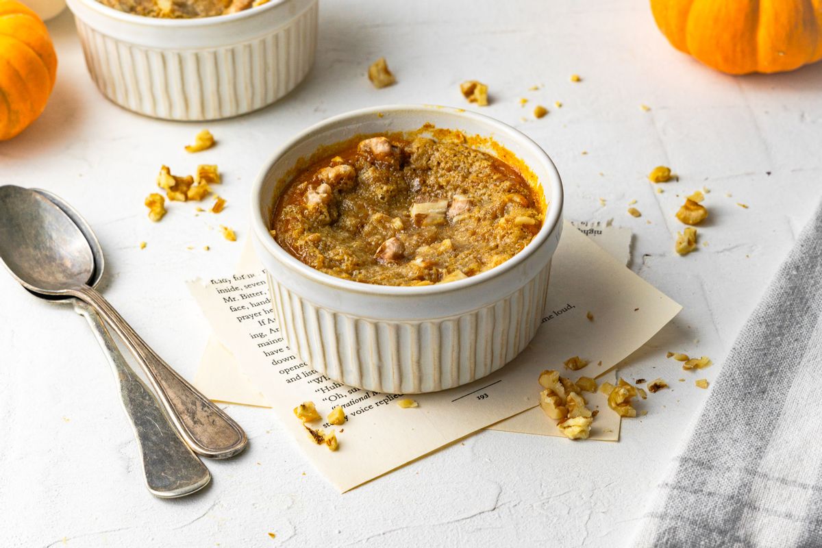 Low Carb Pumpkin Crisp