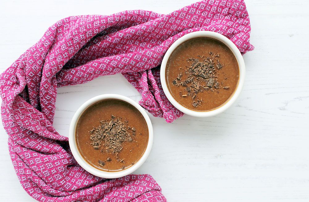 Low Carb Mini Mocha Chocolate Pots