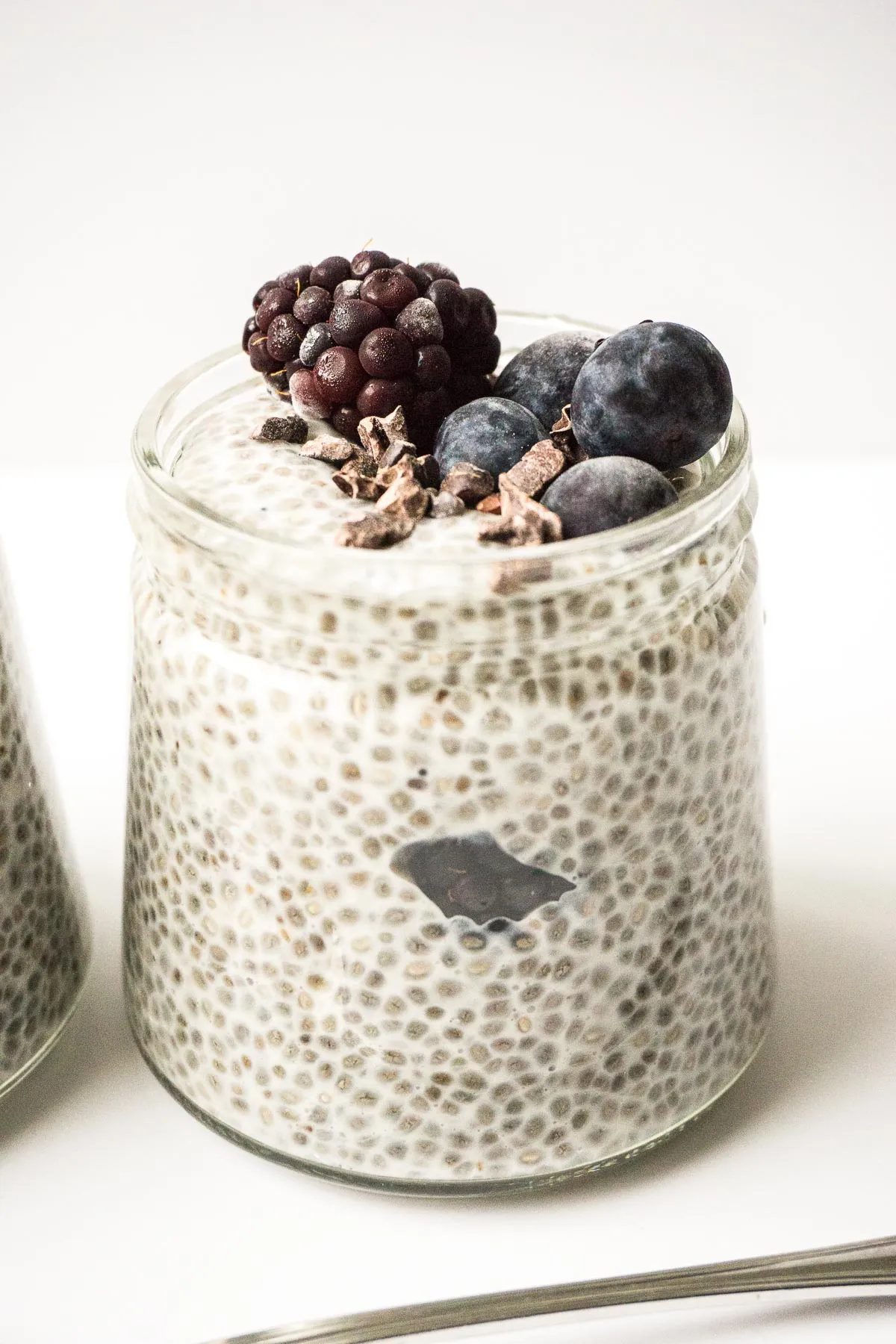 Overnight Chia Seed Breakfast Pudding Jars