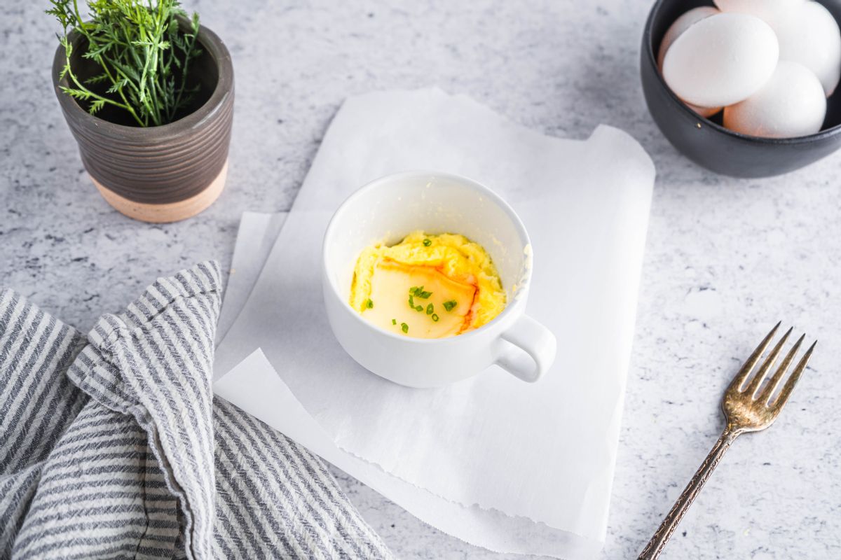 Keto Omelet: In a Mug or Waffle Maker! - ForgetSugar