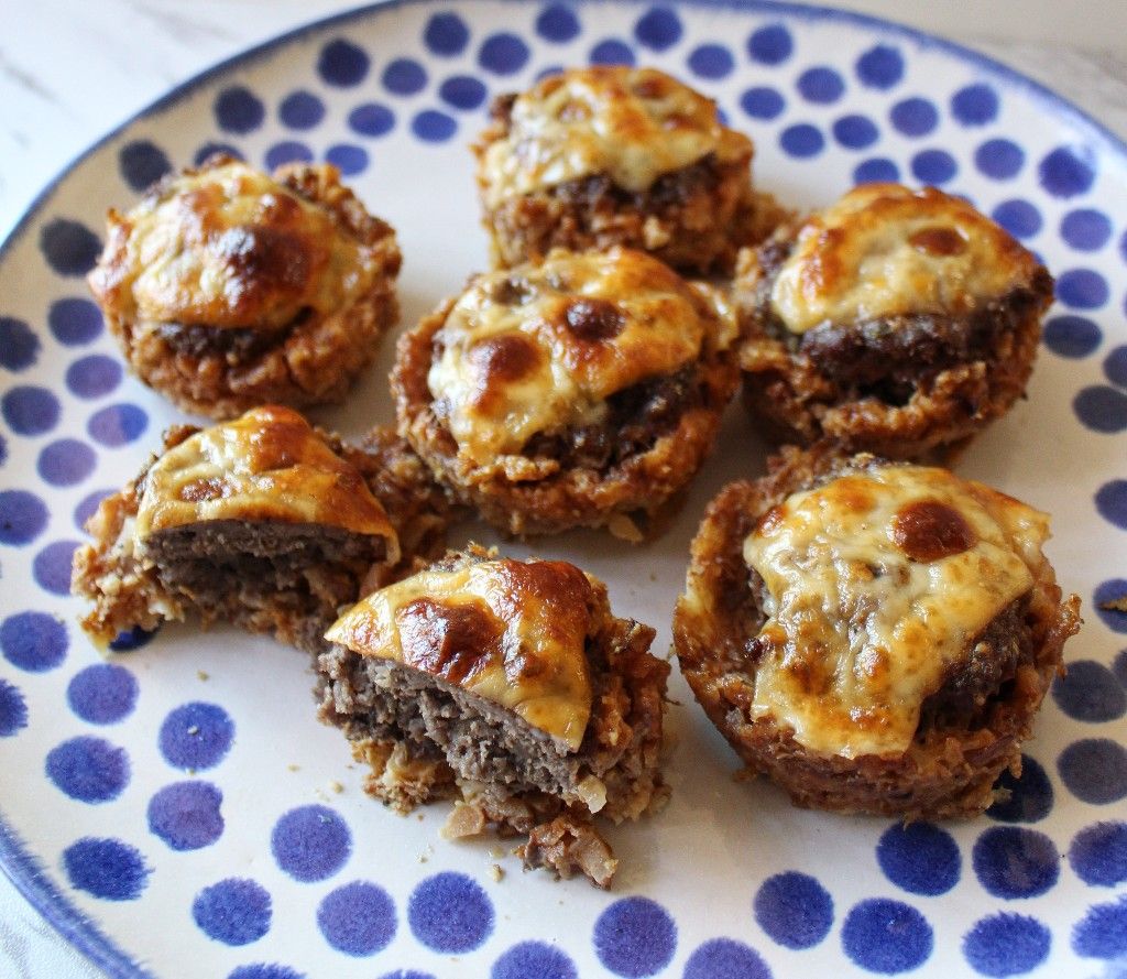 Keto Meatloaf Cauliflower Cups