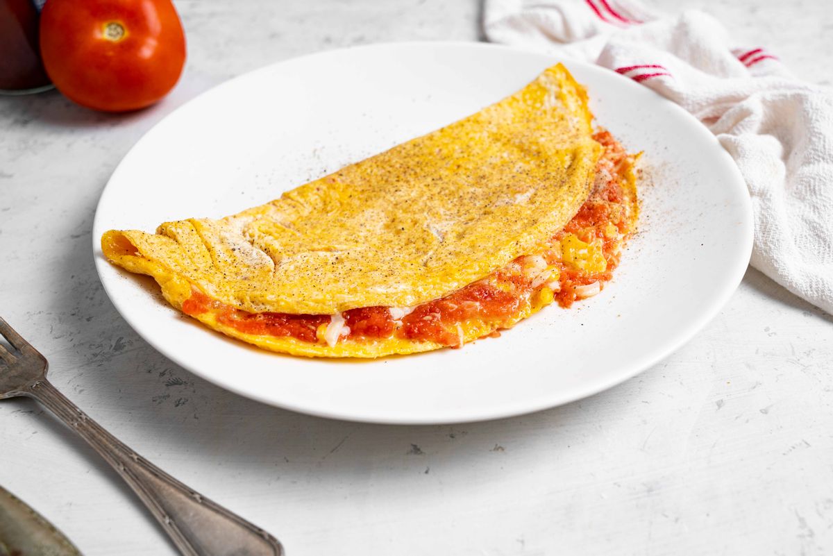 Keto 3 Ingredient Mexican-Style Omelette