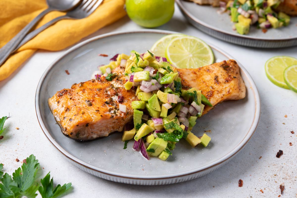 Ultimate Keto Salmon with Avocado Salsa